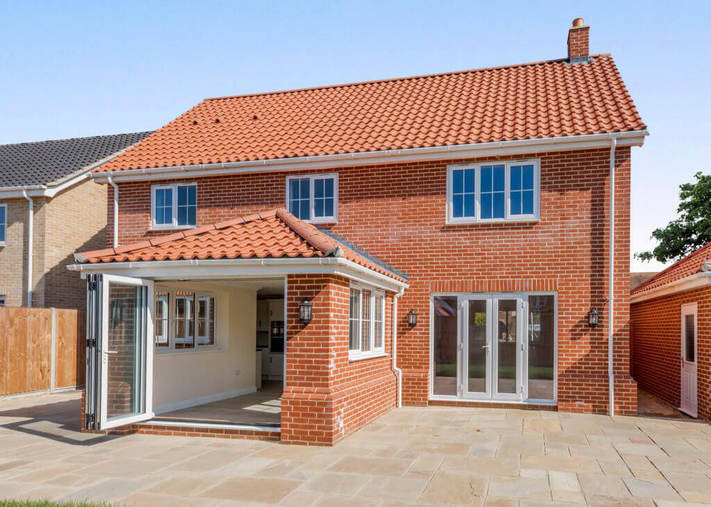 Newstead Gardens Blofield Norfolk Badger Building