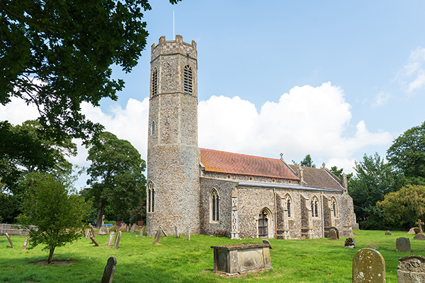 Photograph of Rollesby village church