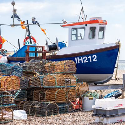 Aldeburgh Fishing Boat 72 Photograph of The Artichoke public house in Broome