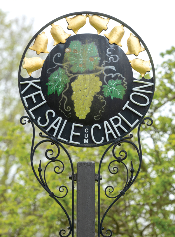 Kelsale Village Sign 72 The village of Broome near Bungay