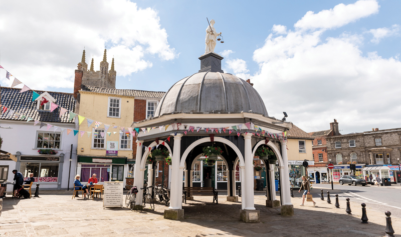 Photograph of Bungay Town Centre