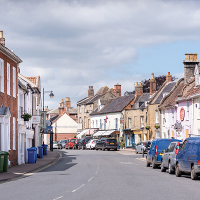 Ditchingham Bungay Photograph of The Artichoke public house in Broome