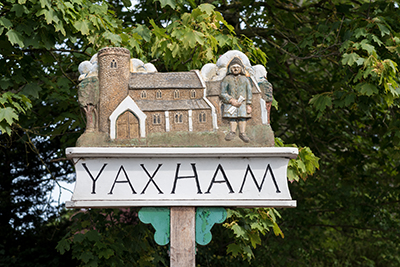 The village of Broome near Bungay