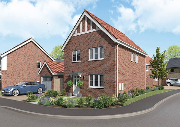 Badger Building The Landings - Ellingham