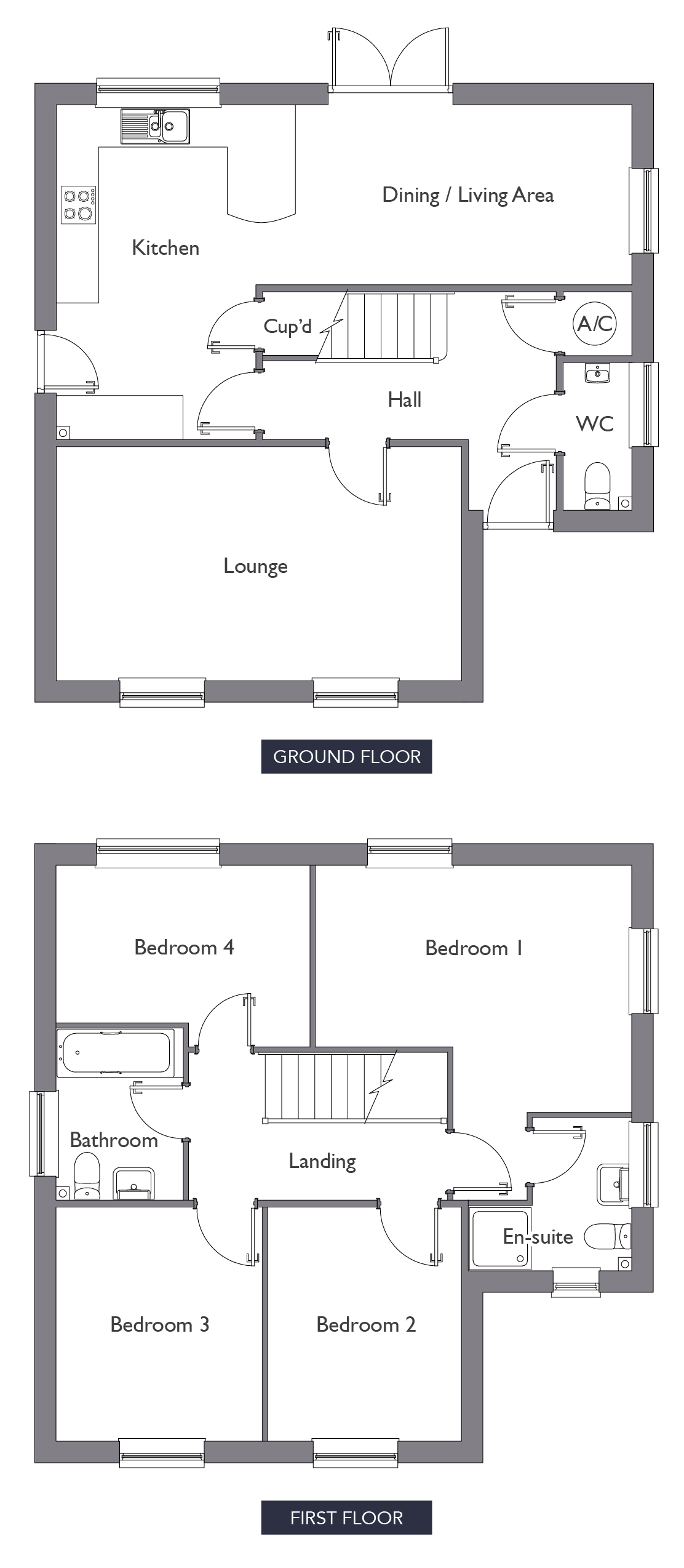 Badger The Landings Glemham Floor Plans Valley-View-Plot-2-Starston-Floor-Plans