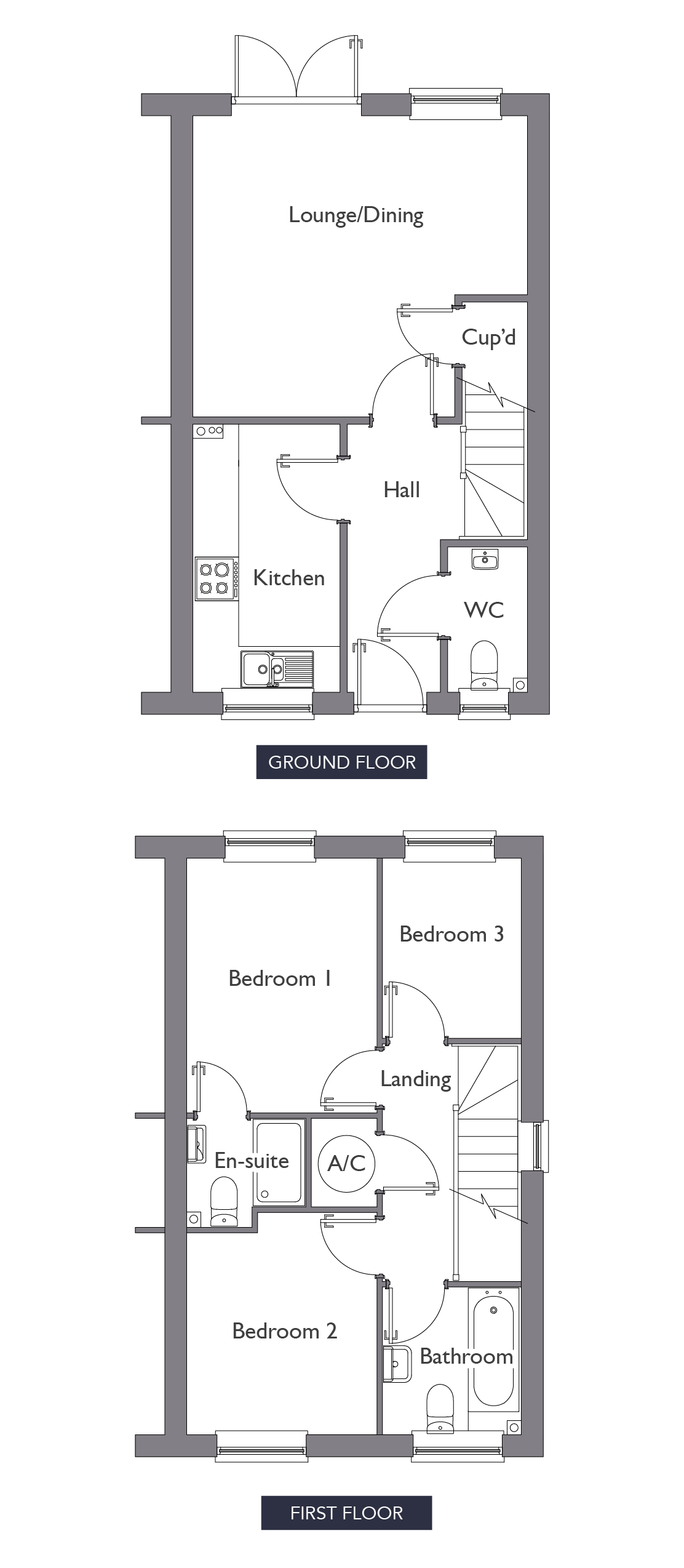 Badger The Landings Hales Floor Plans 3 Valley-View-Plot-2-Starston-Floor-Plans